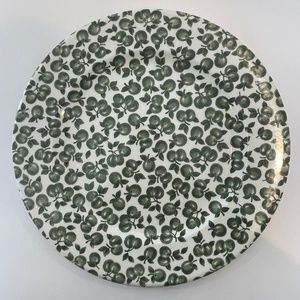 Vintage English Ironstone Tableware, Green Apple